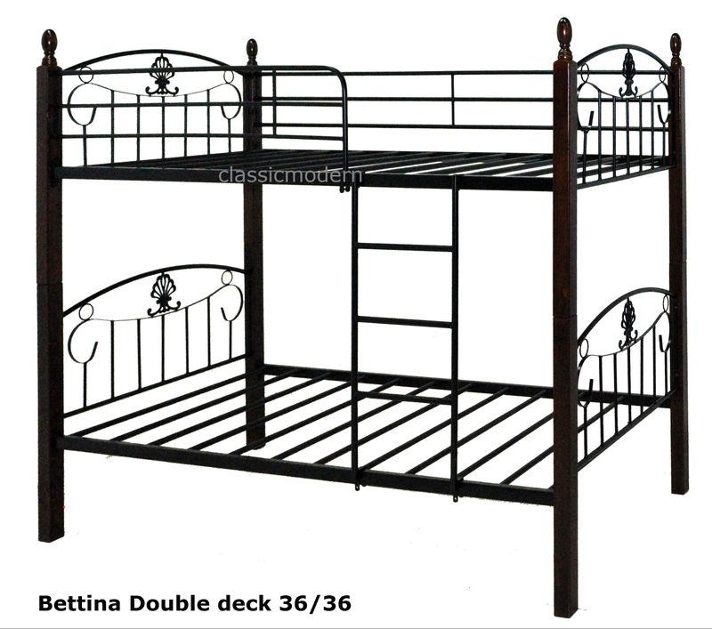Bettina Double Deck 36x36x75 ClassicModern