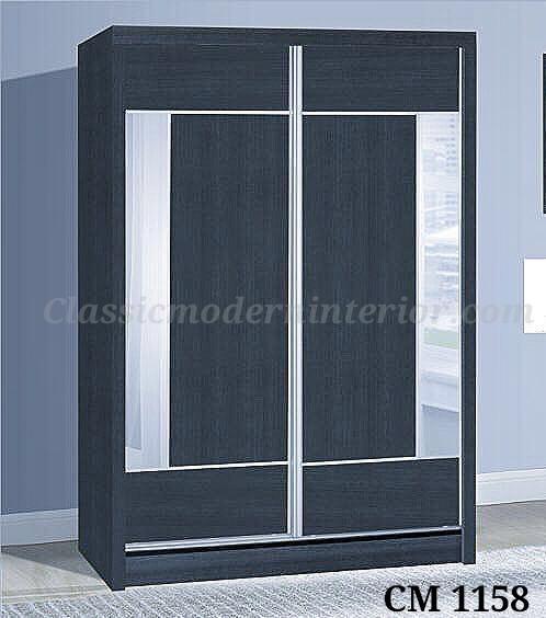 Cm 1158 Sliding Wardrobe Cabinet Classicmodern